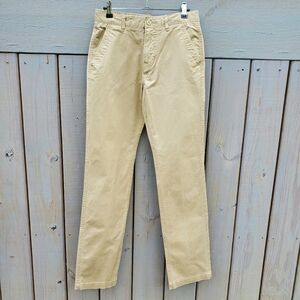 GAP KIDS Boy's Khaki Pants Sz. 18 REG.  Straight Preppy Uniform Churchwear